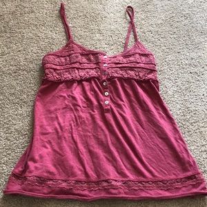 Summer cute lace tank top